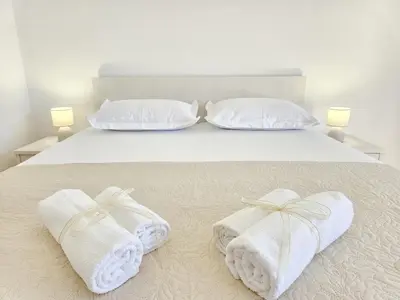 Krevet ili kreveti u jedinici u objektu Apartments Branko