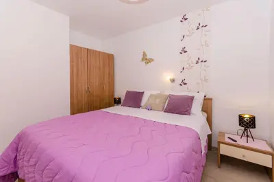 Krevet ili kreveti u jedinici u objektu Apartments Apollo