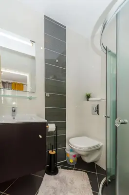 Kupaonica u objektu Apartments Apollo