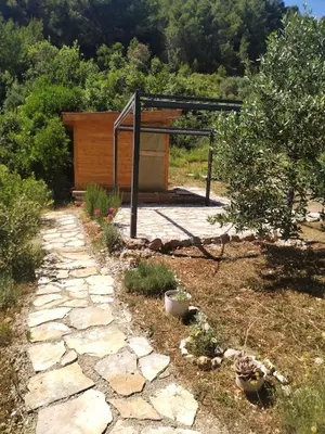 Tlocrt objekta Secluded getaway tiny home - Skozanje bay, island Hvar