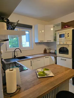 Kuhinja ili čajna kuhinja u objektu Apartments Ita - Postira