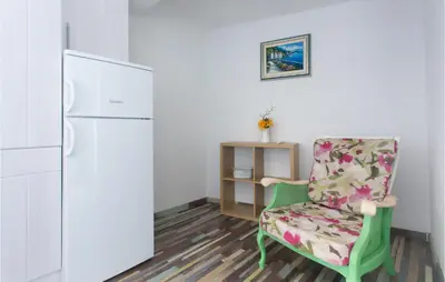 Kuhinja ili čajna kuhinja u objektu Nice Apartment In Suhi Potok, Jesenice With Wifi