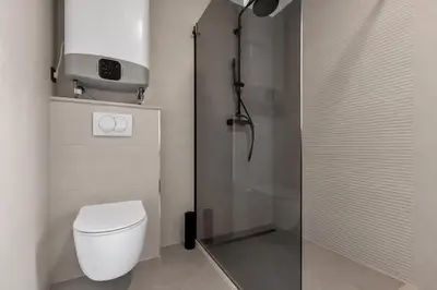 Kupaonica u objektu Apartment Vise - Old Town Center, Stone Terrace
