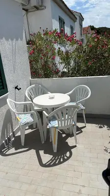 Balkon ili terasa u objektu Povlja Bungalows