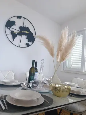 Tlocrt objekta LuSi Apartman Makarska