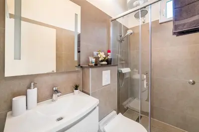 Kupaonica u objektu Amare Apartments