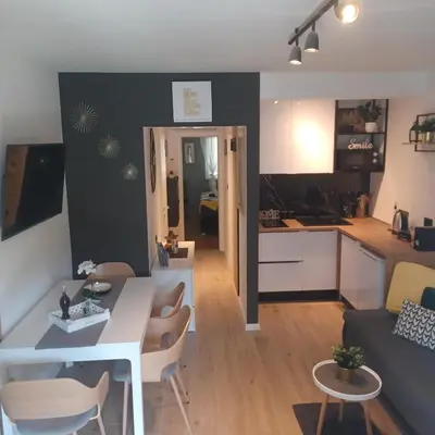 Kuhinja ili čajna kuhinja u objektu Amare Apartments