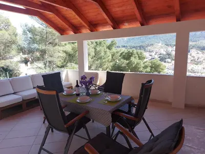 Balkon ili terasa u objektu Apartman Marina sa parkingom