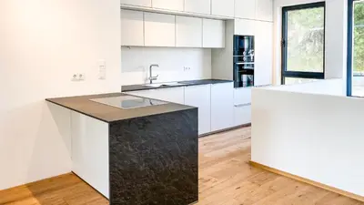 Kuhinja ili čajna kuhinja u objektu Nautilus-Bay Suites - Vierzimmer Penthouse 430