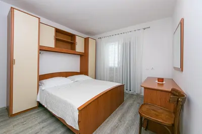 Krevet ili kreveti u jedinici u objektu Apartments with parking space Brela, Makarska - 20223
