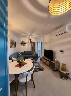 TV i/ili zabavni centar u objektu Apartment Bety, Stomorska, Solta