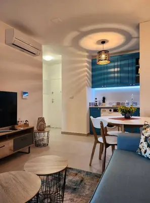 TV i/ili zabavni centar u objektu Apartment Bety, Stomorska, Solta