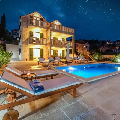 Villa Janie with a pool for up to 16 people