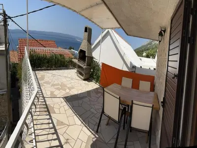 Balkon ili terasa u objektu Apartments Leut