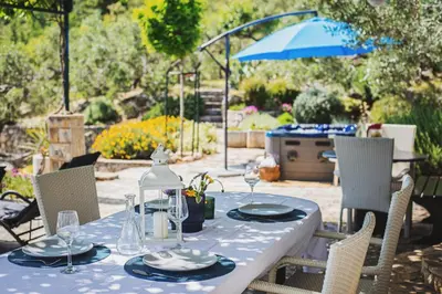 Vrt u objektu Holiday home Oaza