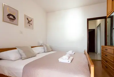 Krevet ili kreveti u jedinici u objektu Summer Omiš apartment