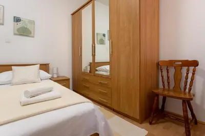 Krevet ili kreveti u jedinici u objektu Summer Omiš apartment