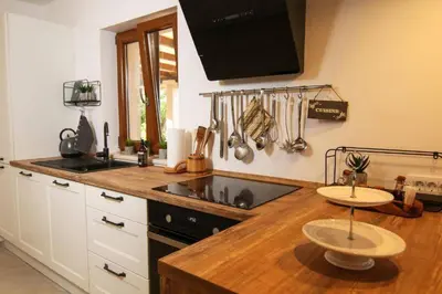 Kuhinja ili čajna kuhinja u objektu Villa Amber