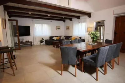 TV i/ili zabavni centar u objektu Villa Amber