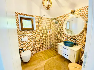 Kupaonica u objektu Villa Frida