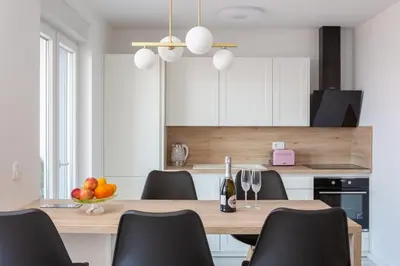 Kuhinja ili čajna kuhinja u objektu Deluxe apartment Lara