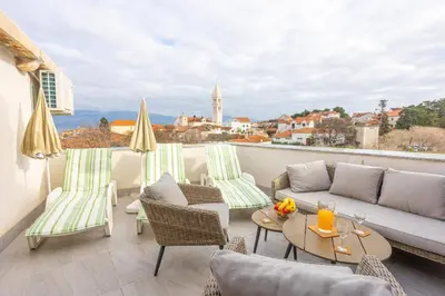Balkon ili terasa u objektu Apartment Oskar