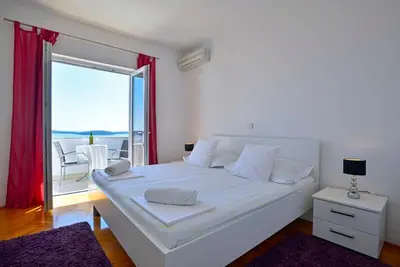 Krevet ili kreveti u jedinici u objektu Sunset apartments
