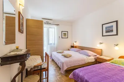 Krevet ili kreveti u jedinici u objektu Apartmani Asja