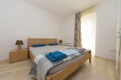 Krevet ili kreveti u jedinici u objektu Apartments with parking space Brela - Makarska - 20739