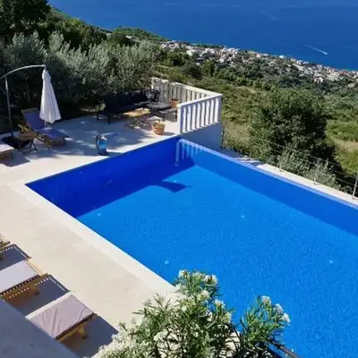 Sea view Luxury Apart Hotel Villa Conte with swiming pool and romantic SPA