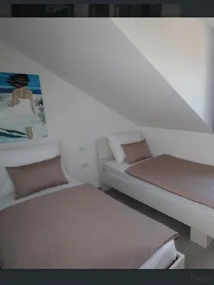 Krevet ili kreveti u jedinici u objektu Villa Luce del Sole Apartment