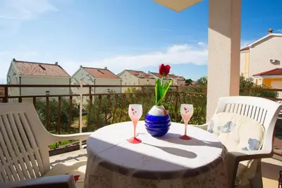 Balkon ili terasa u objektu Apartments with parking space Promajna, Makarska - 20785