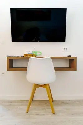 TV i/ili zabavni centar u objektu Apartment Bikin 2