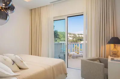 Krevet ili kreveti u jedinici u objektu Villa More