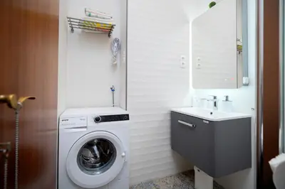 Kupaonica u objektu Kalina Deluxe Apartments