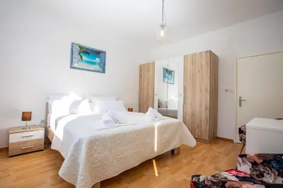 Krevet ili kreveti u jedinici u objektu Apartments Adisa