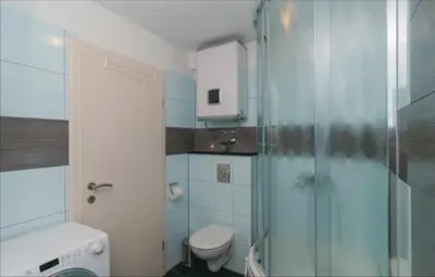 Kupaonica u objektu Bika