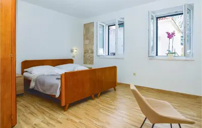 Krevet ili kreveti u jedinici u objektu Amazing Home In Omis With Wifi