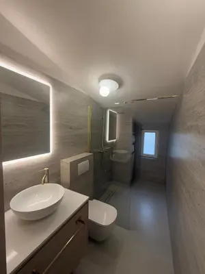 Kupaonica u objektu Apartment Vrle