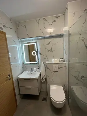 Kupaonica u objektu Apartman KING