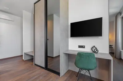 TV i/ili zabavni centar u objektu Villa Sea Breeze, Brzet, Omiš