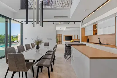 Kuhinja ili čajna kuhinja u objektu Villa Loma, Brzet, Omiš