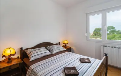 Krevet ili kreveti u jedinici u objektu Beautiful Apartment In Gornje Selo With Wifi