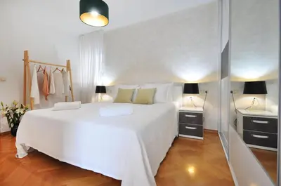 Krevet ili kreveti u jedinici u objektu Family apartment NOEL - Omiš