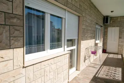 Balkon ili terasa u objektu Apartment in Duce with sea view, balcony, air conditioning, WiFi 5146-3