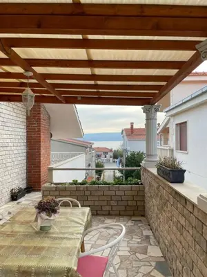 Balkon ili terasa u objektu Apartment in Duce with sea view, balcony, air conditioning, WiFi 5146-4