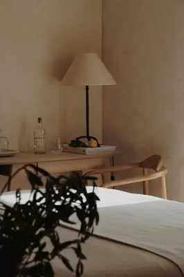 Krevet ili kreveti u jedinici u objektu lo͝or luxury retreat