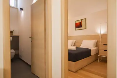 Krevet ili kreveti u jedinici u objektu Modern Mediterranean Oasis - Villa ''BOLKA''