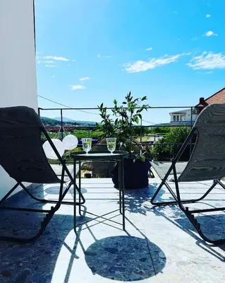 Balkon ili terasa u objektu Jelsa 559 Apartments