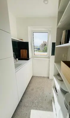 Kuhinja ili čajna kuhinja u objektu Jelsa 559 Apartments